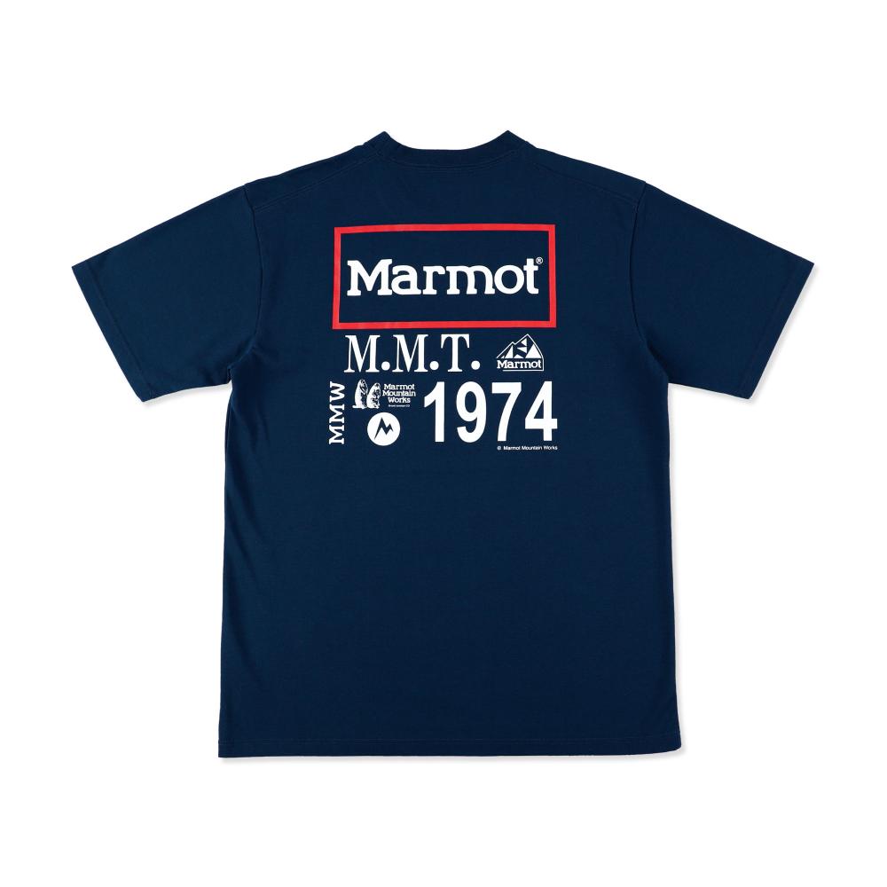 NEW! Marmot マーモット メンズ エムエムダブリューコレクションロゴ Tシャツ / MMW Collection Logo-T TSSMC404 MOC 2