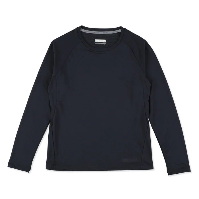 マーモット アウトドアウェア レディース NEW! Marmot マーモット ウィメンズ ライムスキンロングスリーブシャツ / Ws Climb Skin L/S TSSWC416 BLK