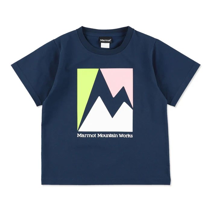 マーモット アウトドアウェア レディース NEW! Marmot マーモット キッズ グラフィックTシャツ / Ks Crack-T TSSKC403 OSE