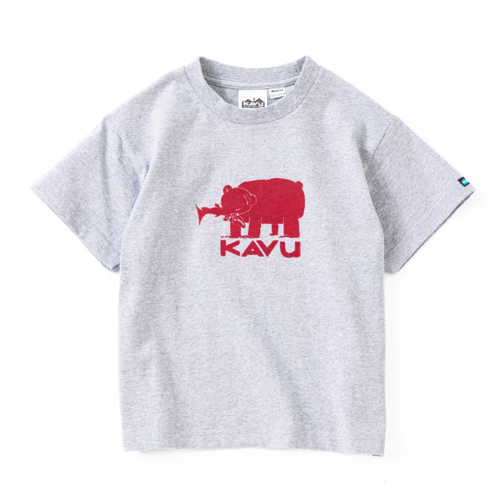 【最大P15倍！11/27 1:59迄】KAVU カブー［キッズ］ハイベア Tシャツ / 19821873033 HG