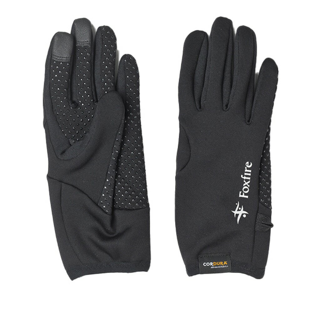 【最大P5倍！11/14迄】04novr Foxfire フォックスファイヤー / ウォームグリッパー［ユニセックス］ / カラー：025（ブラック） / Warm Gripper 5420560_025