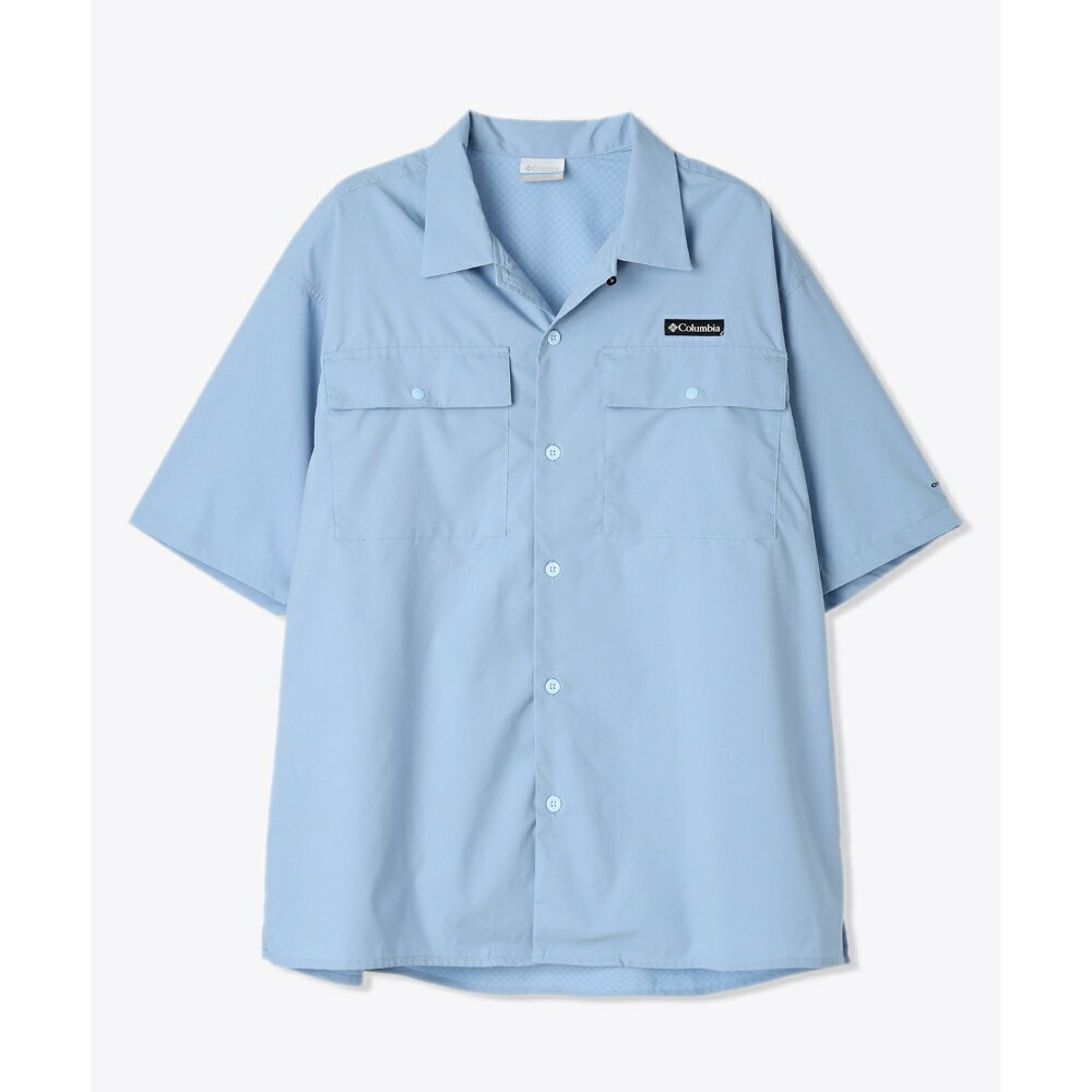 NEW! Columbia コロンビア クリスタルロックショートスリーブシャツ［メンズ］/ カラー：431（Ripple Blue）/ Crystal Rock SS Shirt PM0695 431