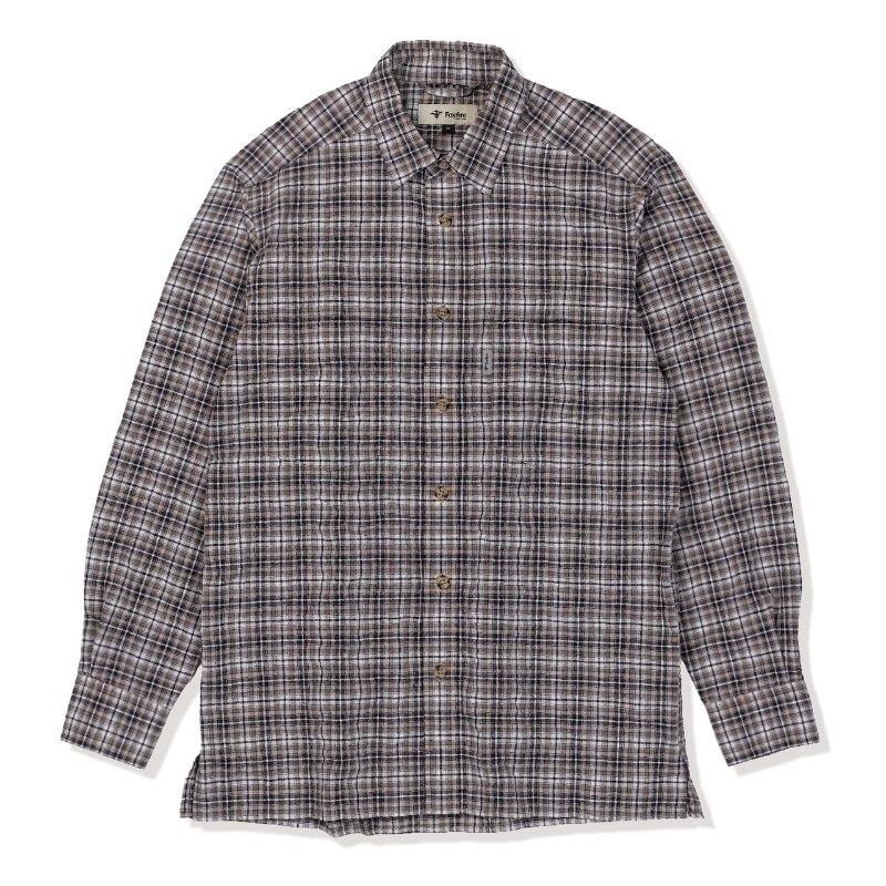 乐天商城 - NEW! Foxfire フォックスファイヤー Cシールドバンピーチェックシャツ［メンズ］ / カラー：011（ベージュ）/ C-SHIELD Bumpy Check Shirt 5212638-011