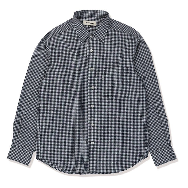 乐天商城 - NEW! Foxfire フォックスファイヤー TSパナマサッカーシャツ［メンズ］ / カラー：046（ネイビー）/ TS Panama Sucker Shirt 5212633-046