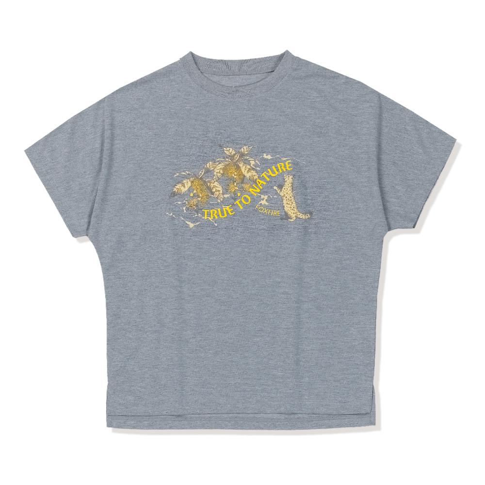 乐天商城 - NEW! Foxfire フォックスファイヤー CシールドイリオモテティーS/S[レディース] / カラー：020（グレー）/ C-SHIELD Iriomote Tee S/S 8215679_020