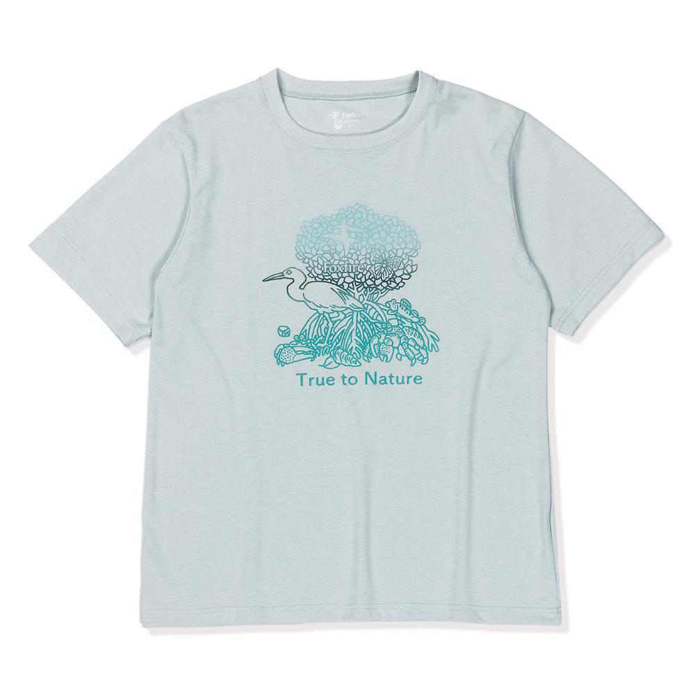 NEW! Foxfire フォックスファイヤー CシールドマングローブティーS/S[レディース] / カラー：247（ミストミント）/ C-SHIELD Mangrove Tee S/S 8215669_247