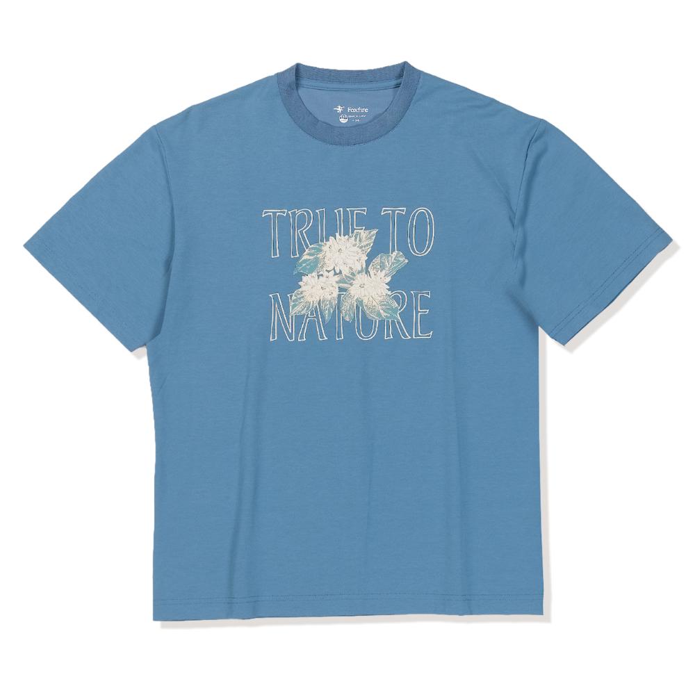 乐天商城 - NEW! Foxfire フォックスファイヤー TSフラワーTTNティーS/S[レディース] / カラー：054（ライトブルー）/ TS Flower TTN Tee S/S 8215681_054