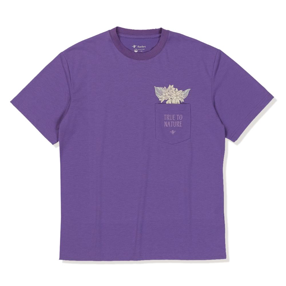 樂天商城 - NEW! Foxfire フォックスファイヤー TSポケットブーケティーS/S[レディース] / カラー：093（パープル）/ TS Pocket Bouquet Tee S/S 8215685_093