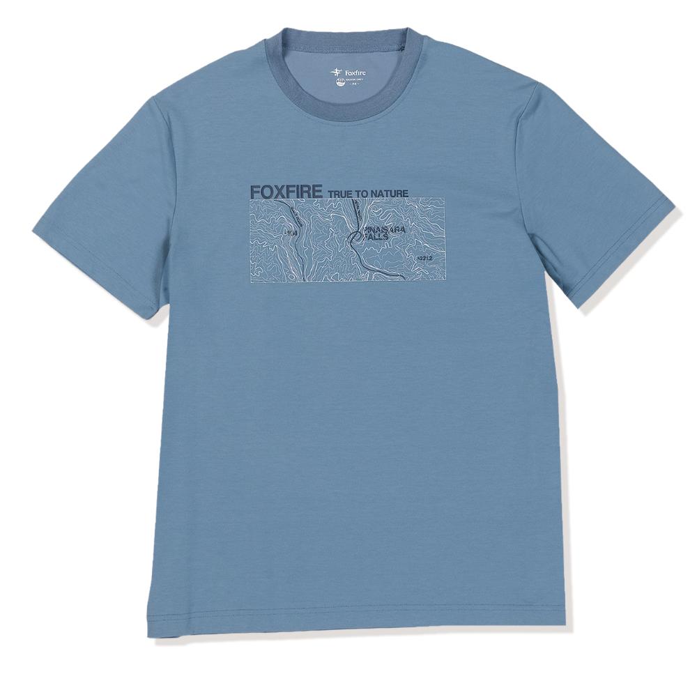 Foxfire フォックスファイヤー TSコンターラインティーS/S / カラー：054（ライトブルー）/ TS Contour Line Tee S/S 5215649_054