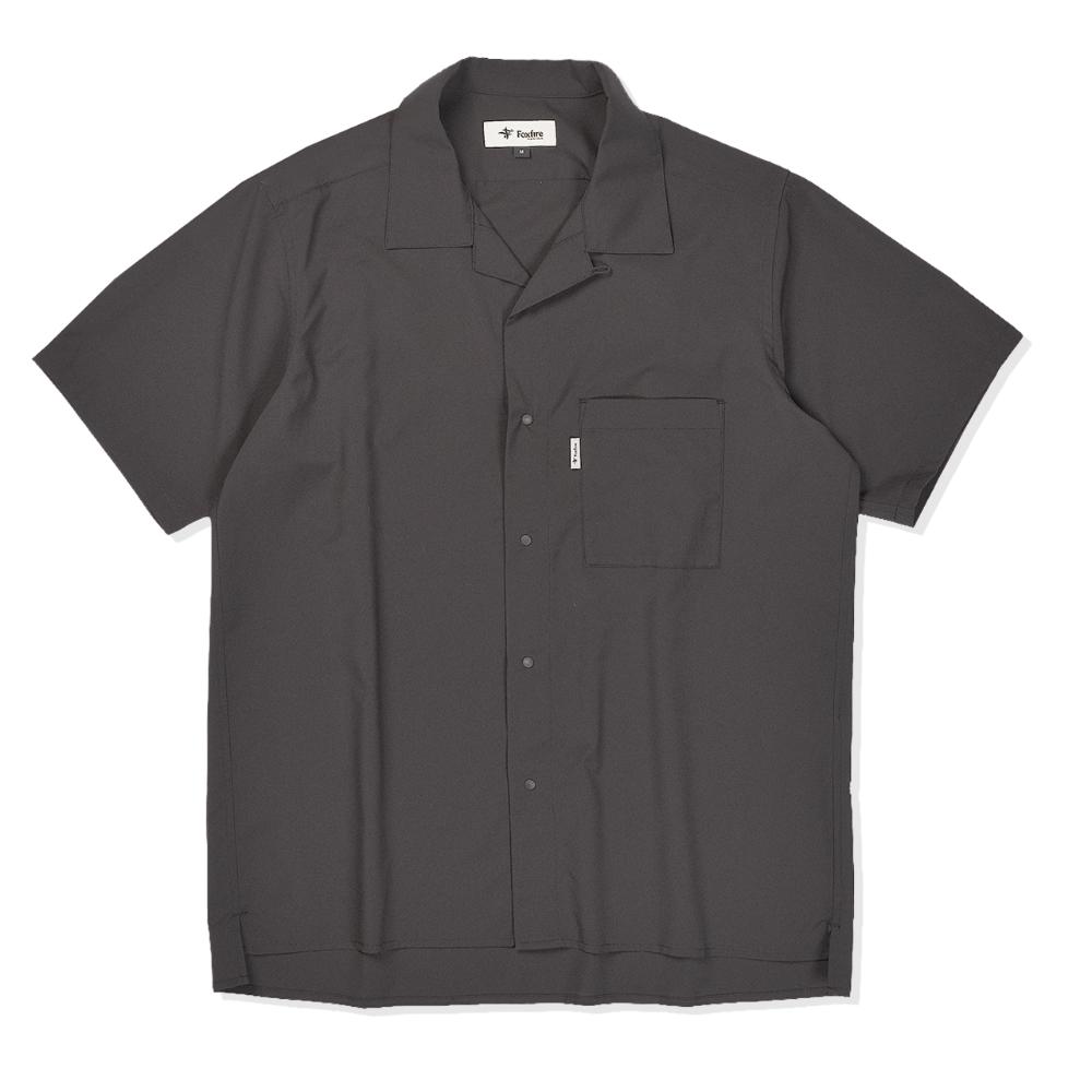 NEW! Foxfire フォックスファイヤー TSシェルシャツS/S / カラー：025（ブラック）/ TS Shell Shirt S/S 5212525-025