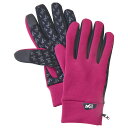【期間限定価格/アウトレット】MILLET ミレー ウォーム ストレッチ トレック グローブ / ORCHIDMIV01833