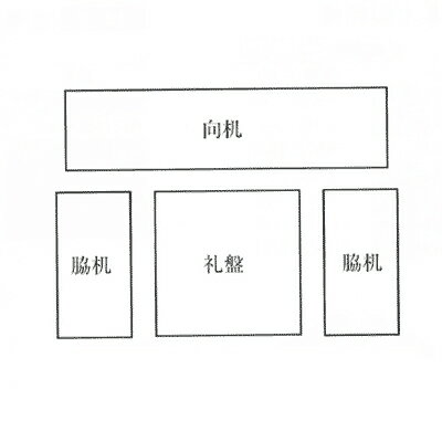 【寺院用】 登高座(密壇) 平安型 [朱塗/黒塗]向机巾4尺(120cm) 別上品(カシュー塗)【配送区分:h】宅配便のみ・一部地域除き||送料無料||