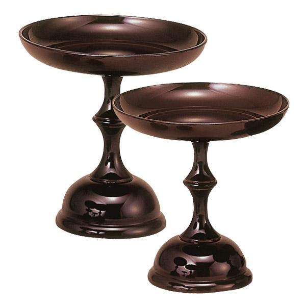 Rakuten - 中京型 高月(高坏) 一対(2ケ入)タメ4.5寸(奥行13.5cm×幅13.5cm×高さ12.8cm)【納期目安：通常2～4営業日発送】