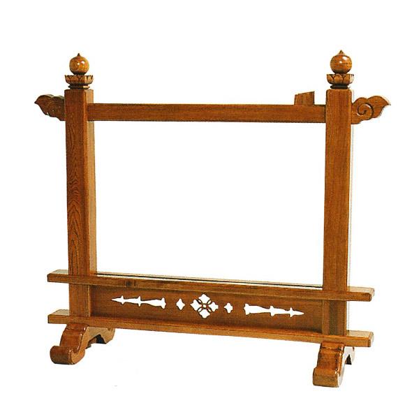 【日本製】塔婆立 [栓(せん/セン)]3尺 幅127cm(柱内々90cm)×奥行37cm×高さ96cm【納期目安：通常3～5営..