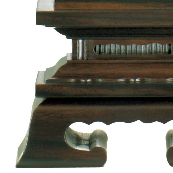 【一霊分 文字代無料】唐木位牌 春日 黒檀/紫檀5.5寸：総高25.5cm【納期目安：通常12～14営業日発送】