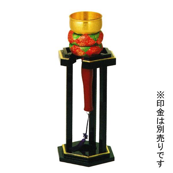 印金置台II 黒塗面金箔押幅21cm×奥行18cm×高さ35cm※朱塗もございます。【納期目安：通常3～5営業日発送】