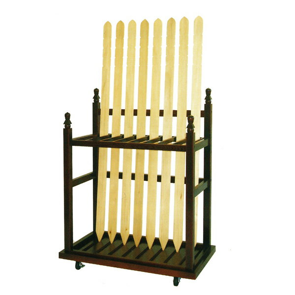 【日本製】塔婆立[ワイドサイズ][キャスター付]幅106cm×奥行56.5cm×高さ133cm【納期目安：通常約1ヶ月..