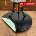 ●わけありアウトレット処分SALE● 盆提灯置き台 (緑) 横59.5×縦50cm 飾り台 半月盆【納期目安:営業日の正午受付で当日出荷】