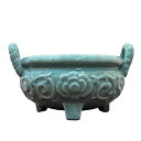 【真宗大谷派用(お東)】天竜寺型土香炉(どごうろ)(かなえ香炉) 7.0寸【納期目安:通常8~10営業日発送】
