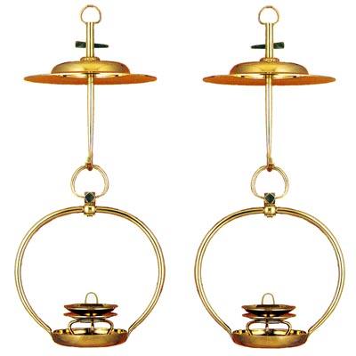 輪灯 真鍮製磨き仕上 特製 1.2尺【納期目安：通常約1ヶ月半後発送】