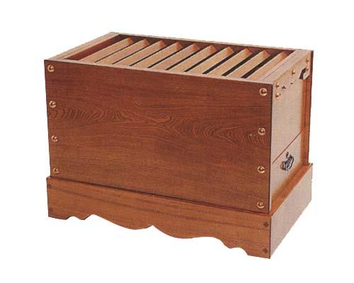 木製 賽銭箱 箱型栓製(せん/セン) 3尺【納期目安：通常3～5営業日発送】