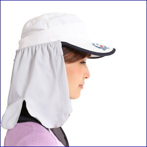 ★ホワイトビューティー ネックシェード メンズ レディース 紫外線対策 ゴルフ 帽子につけるフラップ 帽子にクリップ止め ブラック グレー 暑さ対策 通販格安セール情報 楽天 通販