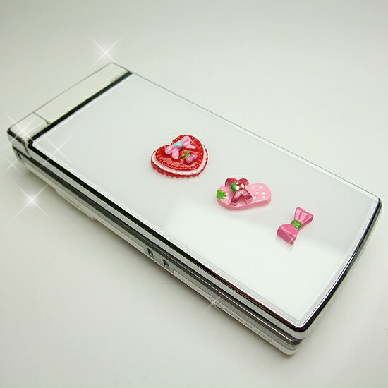 デコパーツ 3個セット キュートサンダル デコ パーツ プラパーツ