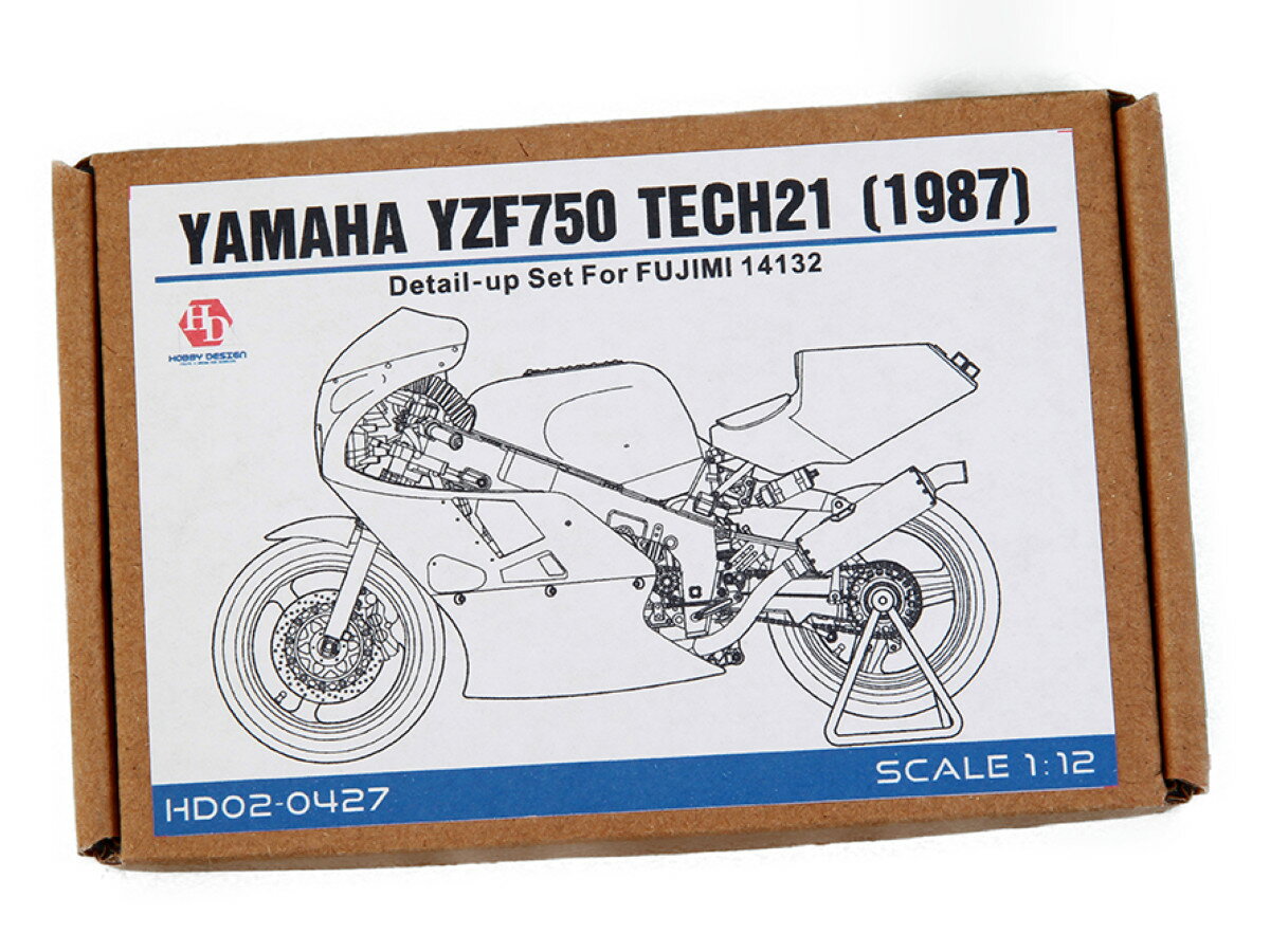 zr[fUC HOBBY DESIGN 1/12 }n YZF750 Tech21 1987 tW~ 14132 oCN͌^ fBeB[AbvZbg (02_0427)