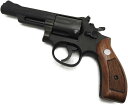 ハートフォード HWS モデルガン S&W M19 4インチ HW 木製ラウンドグリップ付 東京店カスタム 発火式 (4580332134834)T5-3