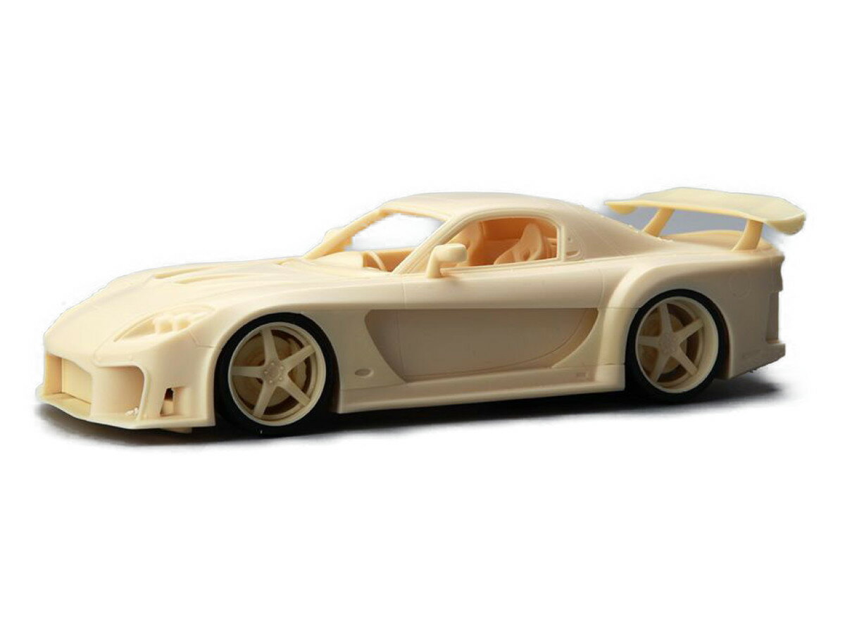 ホビーデザイン HOBBY DESIGN 1/24 マツダ RX7 FD レジン製フルキット 自動車模型 ヴェイルサイド ベルサイド (am02-0041)