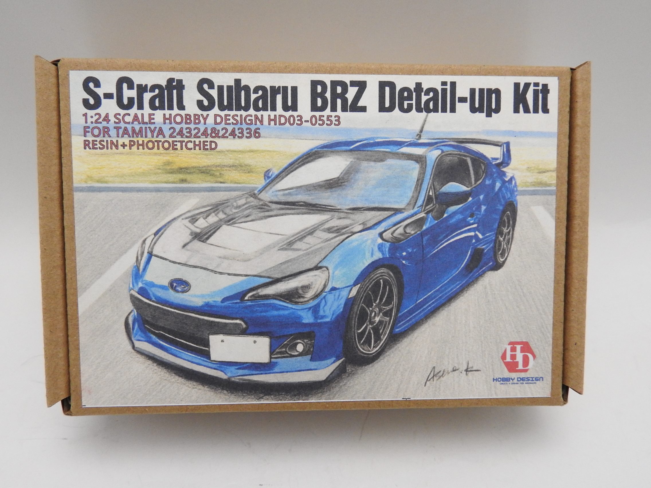 ホビーデザイン HOBBY DESIGN 1/24 スバル S-Craft BRZ SUBARUディティールアップセット タミヤ (HD03-0553)