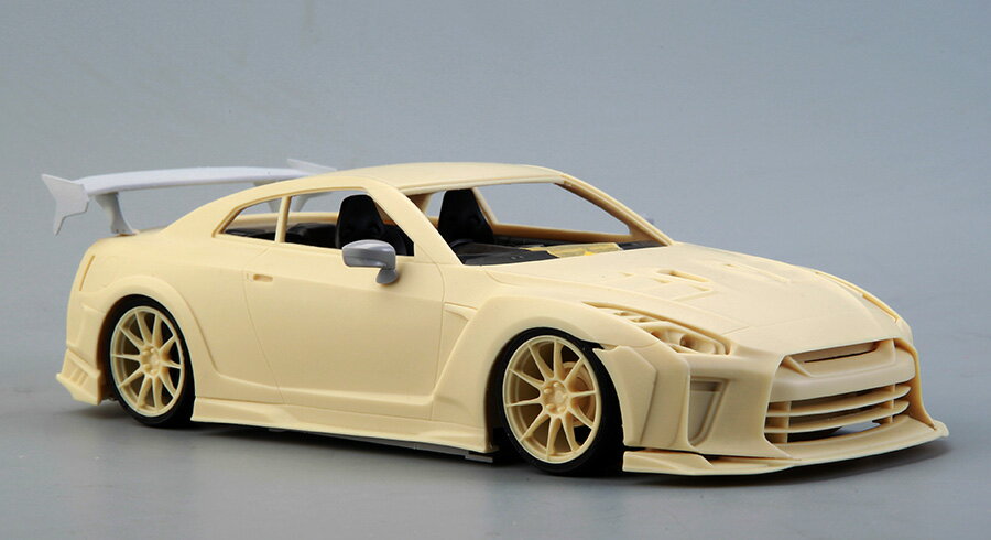 ホビーデザイン HOBBY DESIGN 1/24 ニッサン GT-R 日産 R35 トップ シークレット フルディティールキット 自動車 模型 レジン製 (hd03-0602)