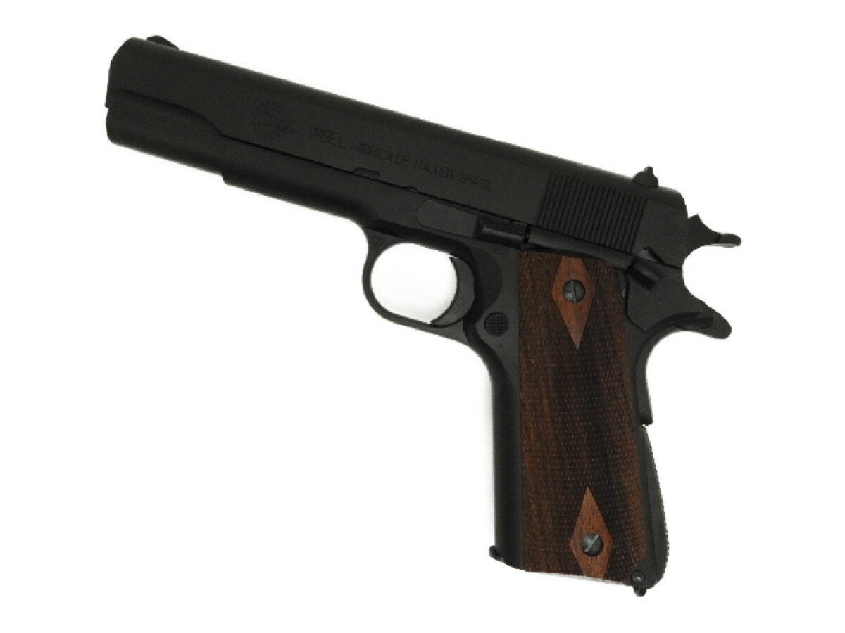 タニオコバ TANIO・KOBA モデルガン GM-7.5 インベル M1911刻印 発火型 ダブルオープンデトネーター仕様 HW ブラックモデル (4580628901171)T4-2