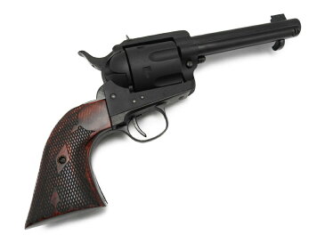 中古 新古品 モデルガン SAA45 スペシャルオーダー5 HW 木製グリップ付 リボルバー 銃 超美品 新品同様 限定品