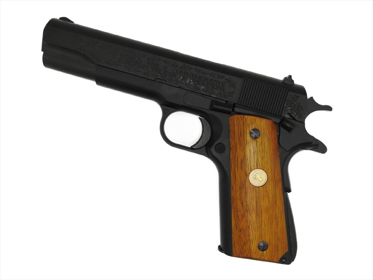 MULE タニオコバ CAW GM-7.5 M1911A1 ミリタリー ブラック WW2 ヨーロッパ戦線記念モデル 発火式 モデルガン 543484