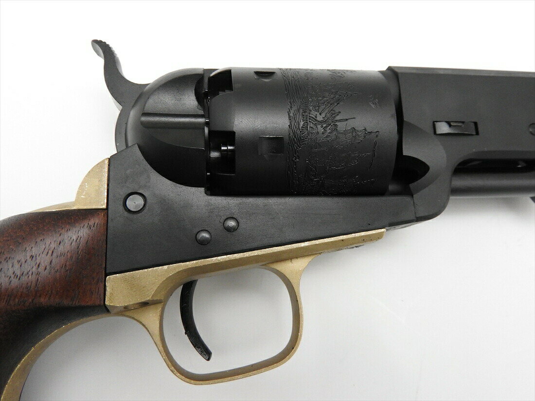 安い Caw コルト M1851 51navy 51ネイビー 4th Hw ヘビーウエイト 発火モデルガン 銃 真鍮製 トリガーガード 木製グリップ付 超美品 Gotofathers Com