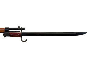 KTW 三十年式銃剣 プラスチック製 刀身 木製グリップ エアガン ガスガン 電動ガン モデルガン 着剣(4571383526877)