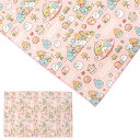 【すみっコぐらし】ランチクロス マルチクロス テーブルクロス ランチョンマット ナフキン 風呂敷 入園 入学 通園 通学 キャラクター グッズ 手作り ハンドメイド お弁当 給食 遠足 かわいい 女の子 キッズ 学校 幼稚園 kokka コッカ ピンク san-X サンエックス