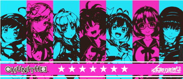 【チュウニズム】イロドリミドリ スポーツタオル 日本製(今治生産)【SEGA】