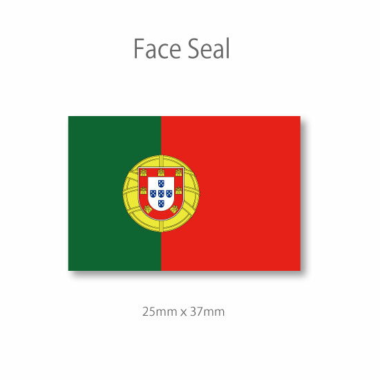 ポルトガル 国旗　フェイス ペイン