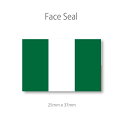 ナイジェリア 国旗　フェイス ペイ
