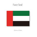アラブ 首長国 連邦 ( UAE ) 国旗　フ