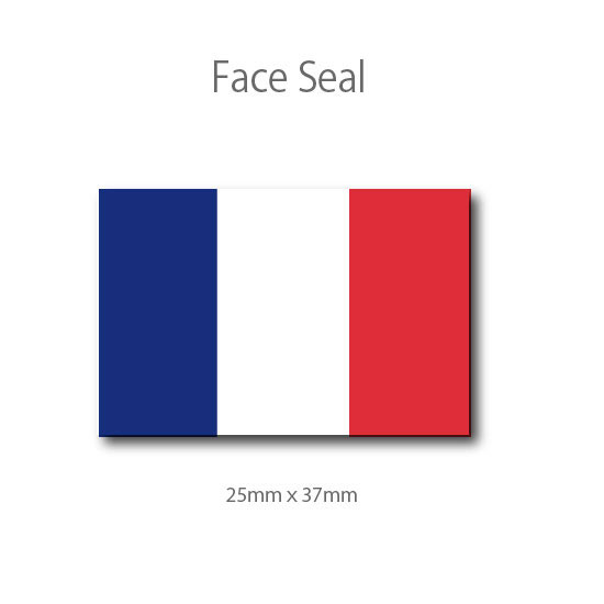 フランス 国旗　フェイス ペイント 