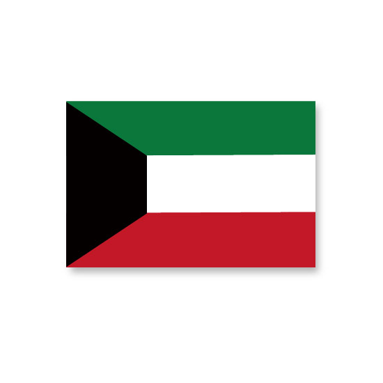 クウェート 国旗　フェイス ペイン