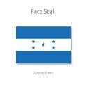 ホンジュラス 国旗 フェイス ペイン