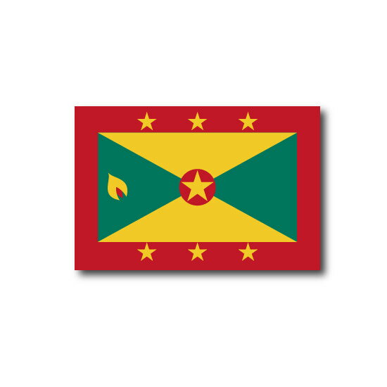 グレナダ 国旗 フェイス ペイント 