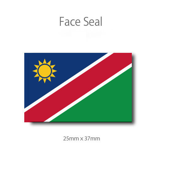 ナミビア 国旗　フェイス ペイント 