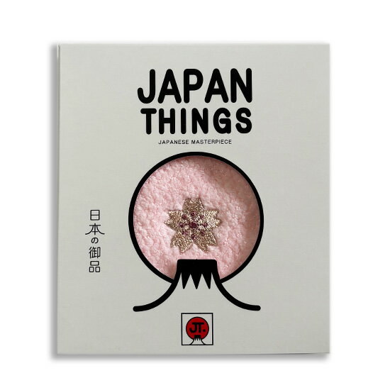 今治 タオル ハンカチ 「日本の御品」 桜 - ピンク 【 TOWEL COMPANY 】 ( 日本製 コットン 綿 100% ハンドタオル )
