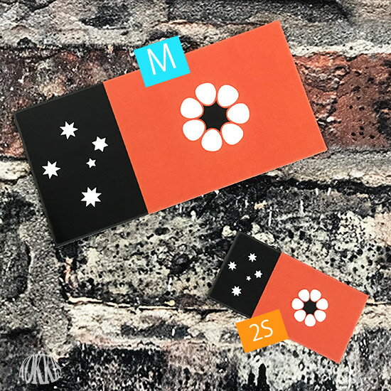 ノーザンテリトリー 準 州 （ オーストラリア ） (2S) ステッカー 　　世界の 国旗 ・ 屋外 耐候 シール　　　( 防水 耐水 UV / 海外 旅行 スーツケース / ラグビー サッカー スポーツ 代表 観戦 応援 )　