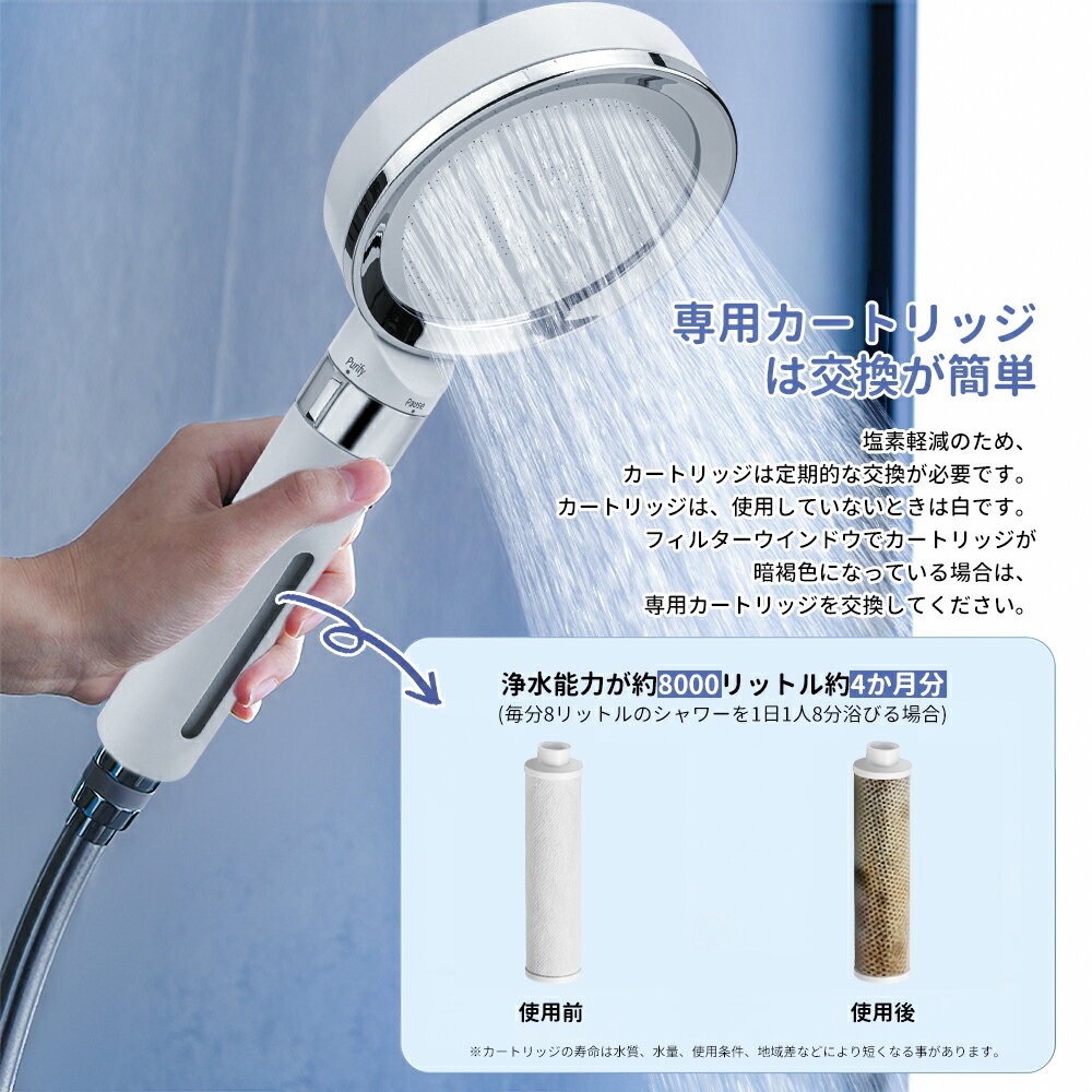 乐天商城 - KOKOBI シャワーヘッド 専用カートリッジ （ シャワーヘッドは別売り）